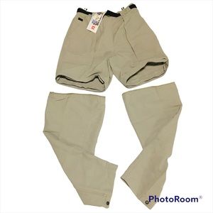 NWT The North Face Zip-Off Convertible Hiking Pants/Shorts Women's Size L NEW